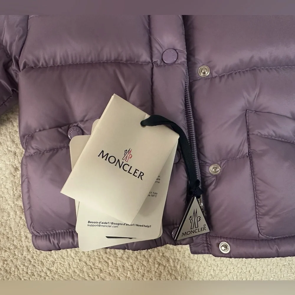 Moncler Giubbotto Bardanette Down Jacket | Size: 3-6 Months | See Notes - Picture 10 of 12